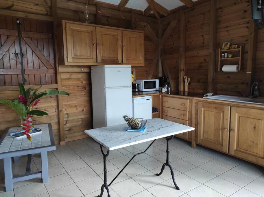 Le Tri Haut De Bellevue - Bungalow Heliconia Pointe-Noire Kültér fotó